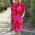 Vestito Camicia Donna Estivo – Abito Casual Chic con Stampa Floreale Colorata