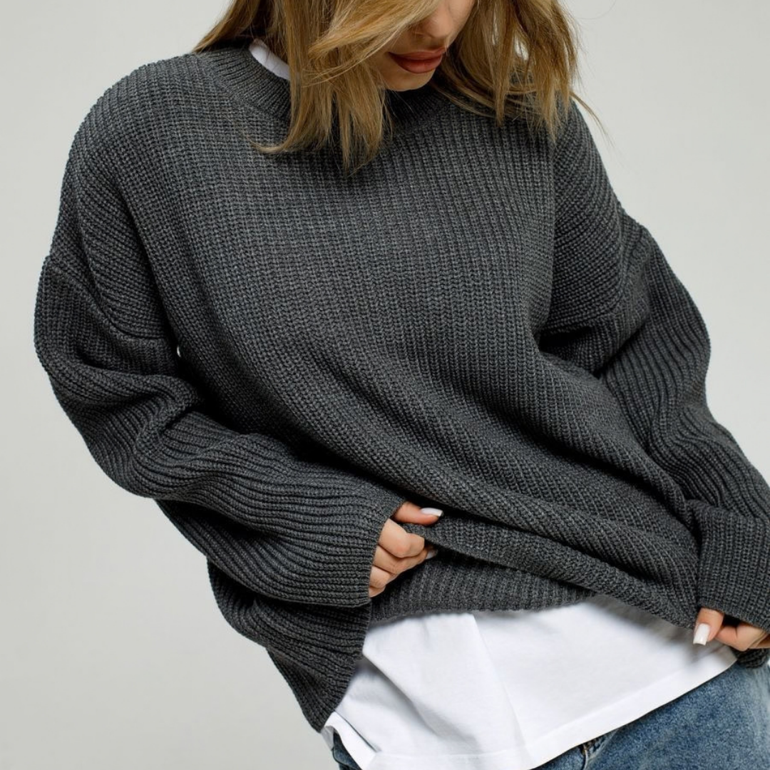 Maglione Donna Oversize Morbido e Caldo – Comfort Avvolgente per Ogni Giorno – Elena