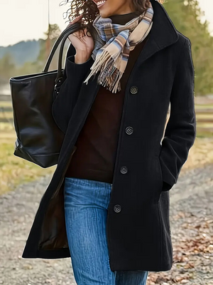 Alessia – Cappotto Donna Invernale Elegante con Linea Classica