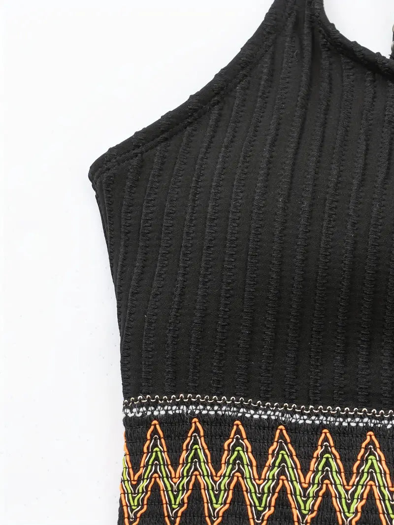 Bikini a Coste - Top e Slip a Vita Alta