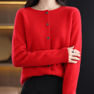 Cardigan Donna Elegante in Lana – Morbido, Caldo e Versatile