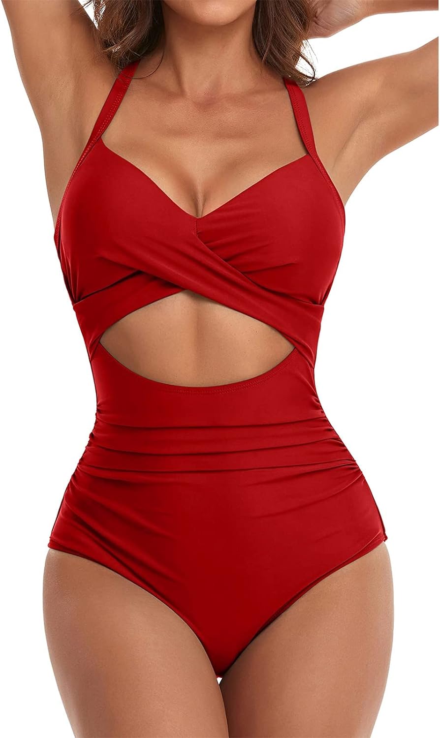 Costume Bicolore con Cut Out