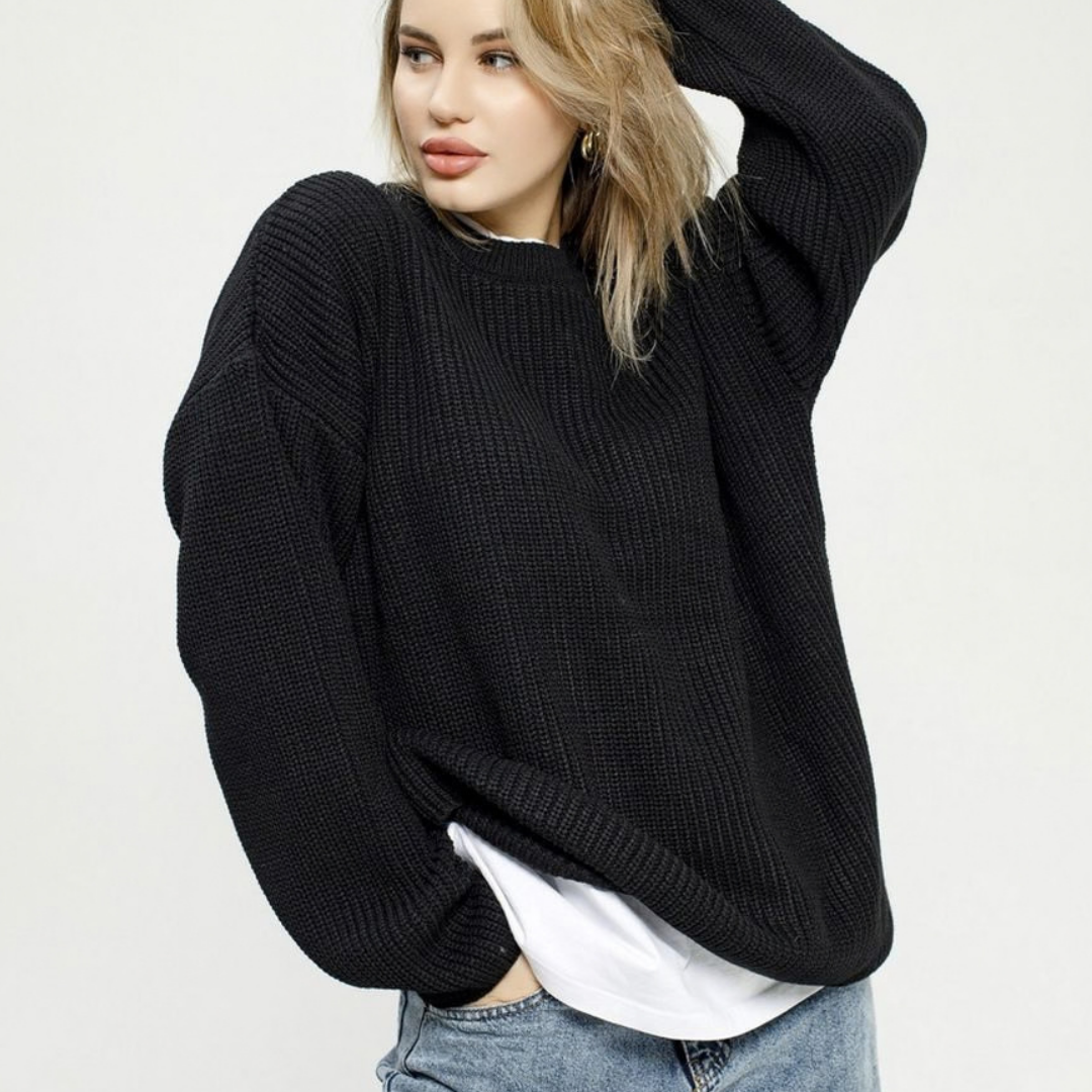Maglione Donna Oversize Morbido e Caldo – Comfort Avvolgente per Ogni Giorno – Elena