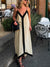 Vestito Lungo Ampio con Spalline Sottili