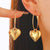 Beatrice - Orecchino Elegante con Cuore Pendente