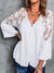 Blusa Donna con Spalle e Schiena in Pizzo