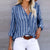 Camicia a Righe Donna a Maniche Lunghe – Stile Casual ed Eleganza in Ogni Dettaglio