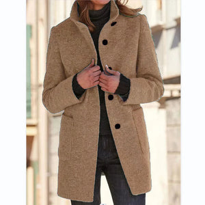 Cappotto Donna Invernale Elegante a Maniche Lunghe – Vittoria