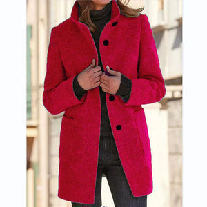 Cappotto Donna Invernale Elegante a Maniche Lunghe – Vittoria