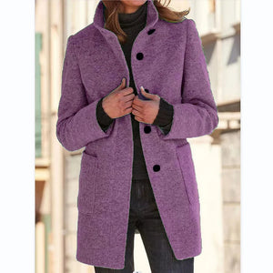 Cappotto Donna Invernale Elegante a Maniche Lunghe – Vittoria