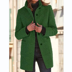 Cappotto Donna Invernale Elegante a Maniche Lunghe – Vittoria