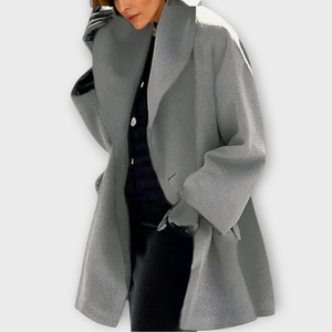 Cappotto Donna Invernale Elegante con Cappuccio - Lavinia