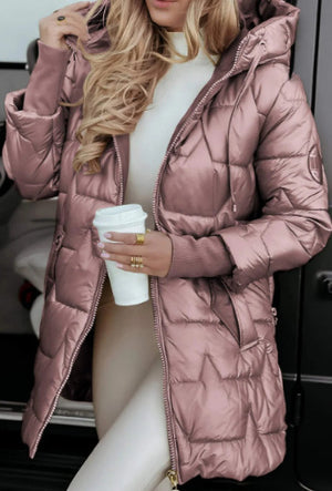 Cappotto Invernale Imbottito da Donna – Protezione da Freddo, Vento e Pioggia con Eleganza Nordica – Oslo