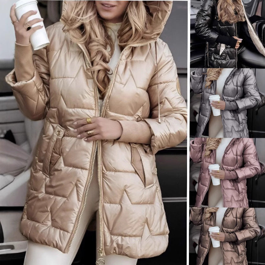 Cappotto Invernale Imbottito da Donna – Protezione da Freddo, Vento e Pioggia con Eleganza Nordica – Oslo