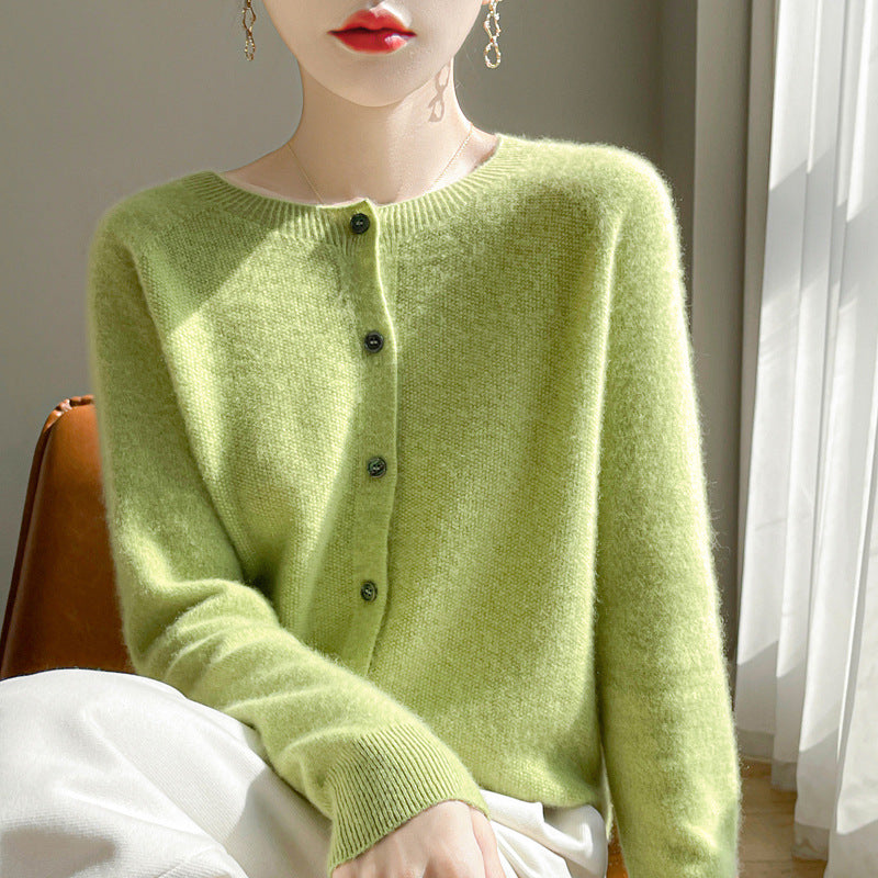 Cardigan Donna Elegante Sofia – Lana e Cashmere Morbido con Bottoni Classici
