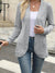 Cardigan Donna Elegante Sofia – Lungo in Maglia a Coste con Tasche