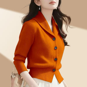 Cardigan Donna Elegante – Morbido, Versatile e con Colletto a Revere