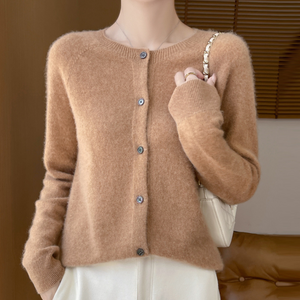Cardigan Donna Elegante in Lana Merino – Morbido, Caldo e Raffinato come il Cashmere