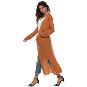 Cardigan Donna Lungo Elegante Alessia – Maglia Morbida e Versatile con Tasche