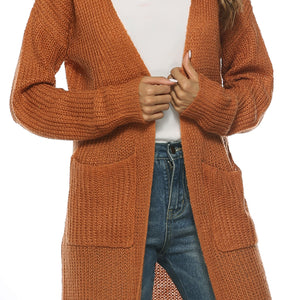 Cardigan Donna Lungo Elegante Alessia – Maglia Morbida e Versatile con Tasche
