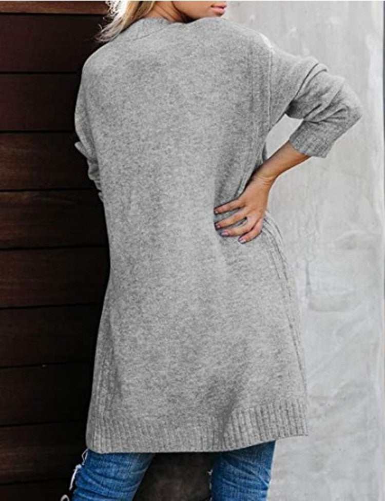 Cardigan Donna Lungo Elegante Evelyn – Morbido, Caldo e Versatile con Tasche