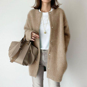 Cardigan Donna Lungo in Maglia Soffice – Eleganza Casual e Comfort Quotidiano – Beatrice