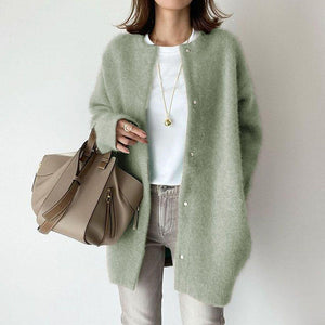 Cardigan Donna Lungo in Maglia Soffice – Eleganza Casual e Comfort Quotidiano – Beatrice