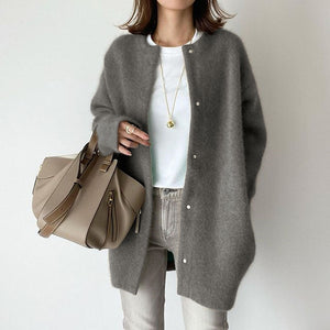Cardigan Donna Lungo in Maglia Soffice – Eleganza Casual e Comfort Quotidiano – Beatrice