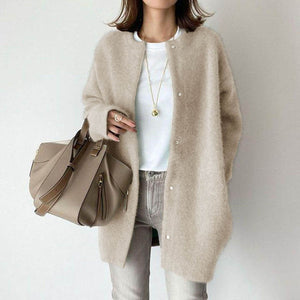 Cardigan Donna Lungo in Maglia Soffice – Eleganza Casual e Comfort Quotidiano – Beatrice