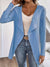 Cardigan Donna Mezza Stagione – Maglia Lunga Morbida con Taglio Aperto