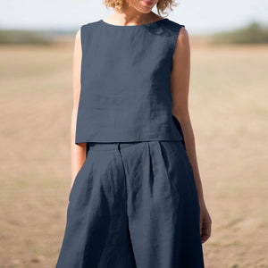 Claudia – Completo Donna Estivo in Stile Lino