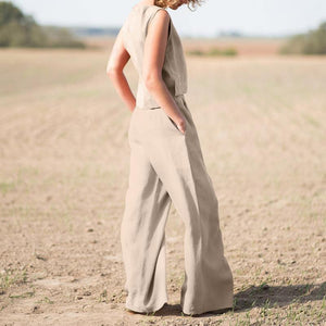 Claudia – Completo Donna Estivo in Stile Lino