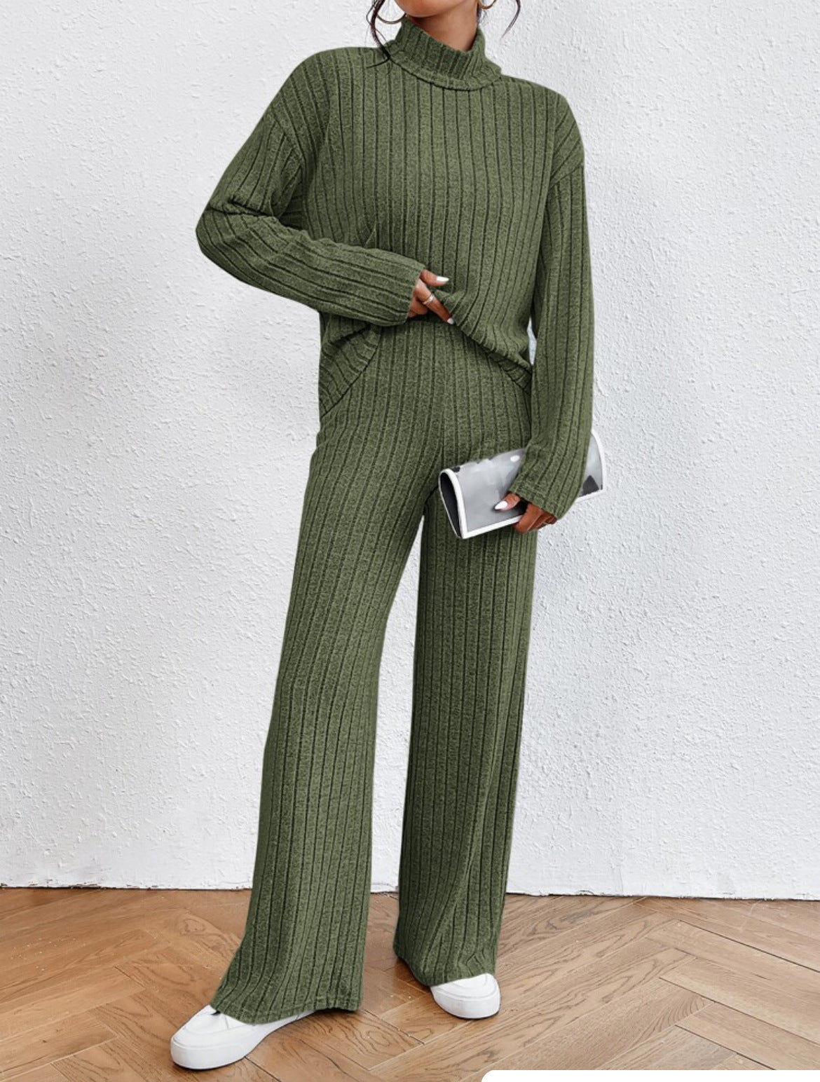 Completo Donna Blusa e Pantaloni Eleganti Casual – Camilla