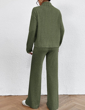 Completo Donna Blusa e Pantaloni Eleganti Casual – Camilla