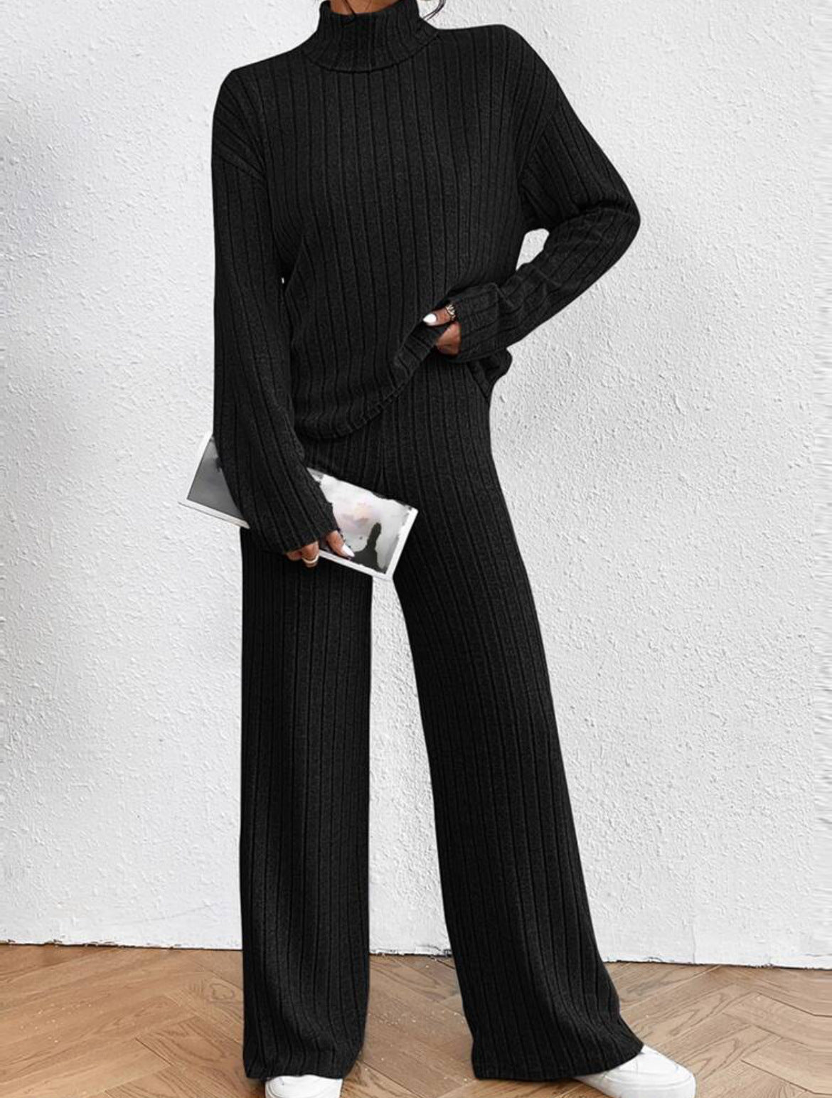 Completo Donna Blusa e Pantaloni Eleganti Casual – Camilla