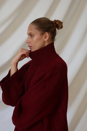 Completo Donna Invernale Elegante con Maglione e Pantaloni – Valentina