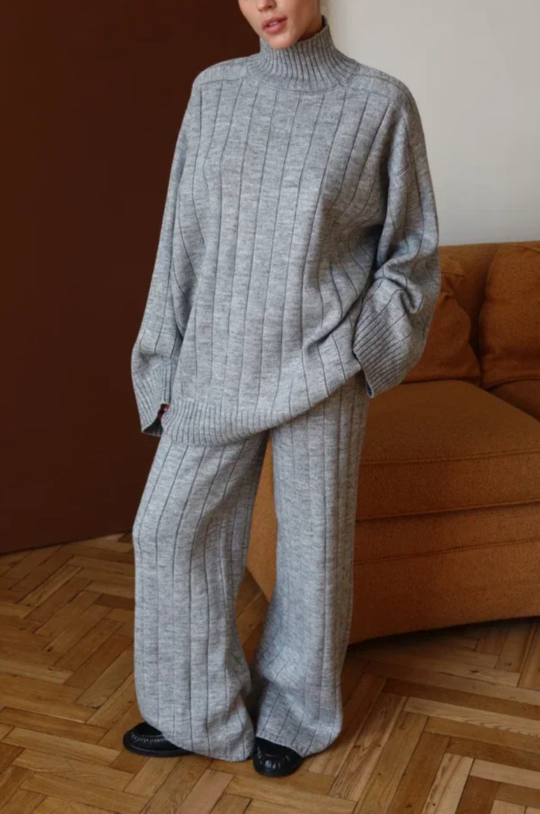 Completo Donna Invernale Elegante con Maglione e Pantaloni – Valentina