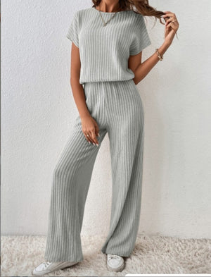 Completo Donna Maglietta e Pantaloni Elegante e Casual – Beatrice