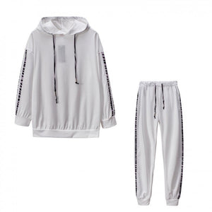 Completo Donna Pullover e Pantaloni con Dettagli Animalier – Stile Casual Chic – Serena