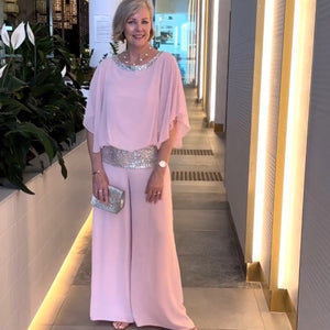 Completo Elegante Donna Cerimonia Raffinato e Fluido per Occasioni Speciali - Leggero e Luminoso – Elisabetta