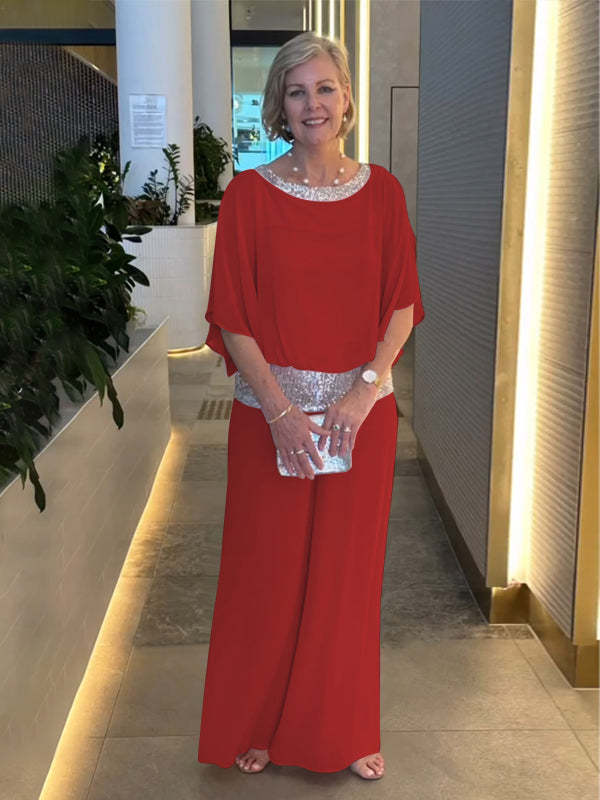 Completo Elegante Donna Cerimonia Raffinato e Fluido per Occasioni Speciali - Leggero e Luminoso – Elisabetta