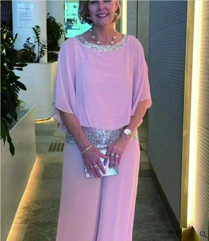 Completo Elegante Donna Cerimonia Raffinato e Fluido per Occasioni Speciali - Leggero e Luminoso – Elisabetta