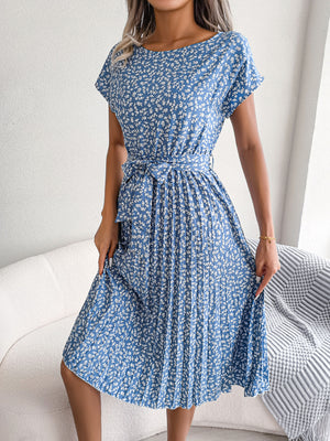 Vestito Donna Estivo Floreale – Abito Midi Comodo e Leggero per Ogni Giorno