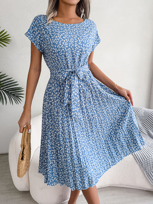 Vestito Donna Estivo Floreale – Abito Midi Comodo e Leggero per Ogni Giorno