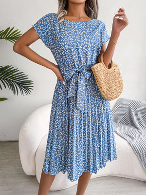 Vestito Donna Estivo Floreale – Abito Midi Comodo e Leggero per Ogni Giorno