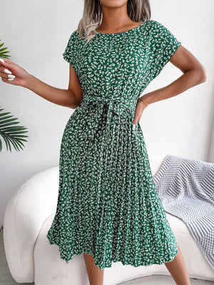Vestito Donna Estivo Floreale – Abito Midi Comodo e Leggero per Ogni Giorno