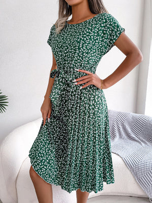 Vestito Donna Estivo Floreale – Abito Midi Comodo e Leggero per Ogni Giorno