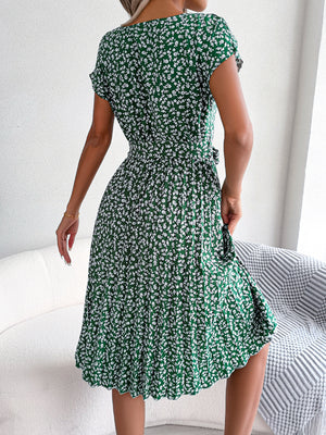 Vestito Donna Estivo Floreale – Abito Midi Comodo e Leggero per Ogni Giorno