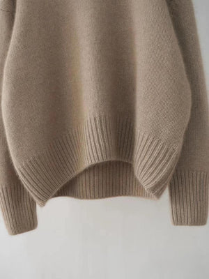 Maglione Elegante, Maglione Donna, Maglione Invernale, Maglione Morbido, Maglione Collo Alto, Maglione Leela Moda