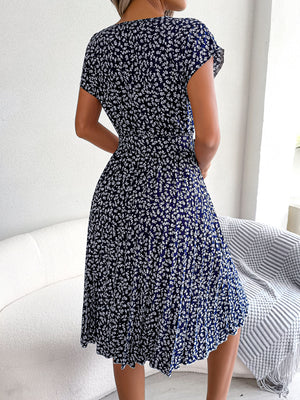 Vestito Donna Estivo Floreale – Abito Midi Comodo e Leggero per Ogni Giorno